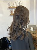 透け感　透明感　クオルシアカラー　ベージュ