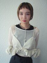 キジ(KIJI)&nbsp;マイクロボブ/ミニボブ/ショートバング/ワイドバング/オン眉