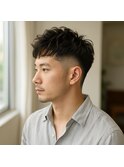 SOUPREXナチュラルショート刈り上げスタイル　20代 30代 40代