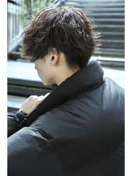 リップス 大宮(LIPPS) 【波巻パーマ】前下がりマッシュ