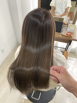 美髪専門サロン バイ マイル(美髪専門サロン by mile) 【髪質改善カラー】ナチュラルグレージュ