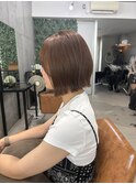 ベージュボブ