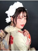 振袖リボンスタイル