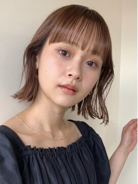 スミス 秋葉原(Smith) レイヤーカットハッシュカット顔まわりミディアムロング