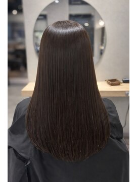 アスフィーダ(A'sfida) 赤みを消したベージュ×縮毛矯正×ファルジュアトリートメント