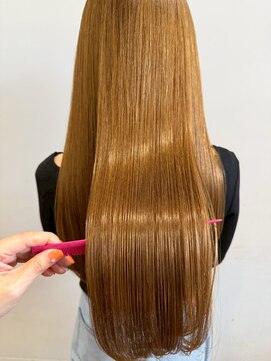 イーストハムヘッドショップ(EAST HAM head shop) ブリーチカラー/ライトブラウン/ストレートロング