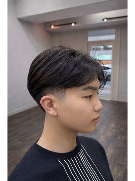メンズ レオ 天六店(men's LEO) 王道ナチュラルテーパーフェード