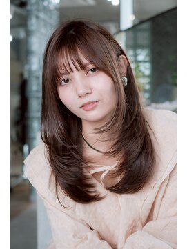 ヘアラウンジ アンリオ(hair lounge an rio) レイヤーカット/ベージュブラウン