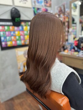 ヲタクに美容室は難しい。 髪質改善カラー☆ブリーチなしグレージュ
