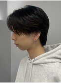 センターパート/フェザーパーマ/カルマパーマ/men's