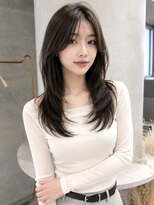 ラナ 新宿(lana)&nbsp;新宿駅/20代30代/韓国レイヤーカット【髪質改善/前髪/顔まわり】