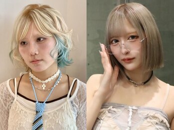 アンブル リュクス 池袋(amble luxe)の写真/池袋TOPクラスのリピーター&ご新規様多数★透明感イルミナカラーからブリーチハイトーンまでお任せ♪[池袋]