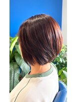 フェリセスアットヘア(Felices at Hair) 艶やかショートボブ×高濃度水素カラー