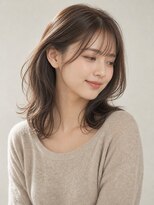 ページボーイ 高松レインボー店(PAGE BOY)&nbsp;顔まわりレイヤーロング/ナチュラルウェーブ/小顔大人ロング
