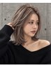 「人気」白髪ぼかしカラー、ハイライト+インプライムトリートメント