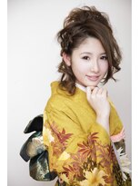 ハピネス クローバー 学園前店(Happiness CLOVER)&nbsp;【CLOVER学園前 稲留真希】着物に合うヘアセット