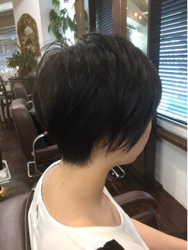 ヘアリゾート アジアグランデ(Hair Resort Asia grande) 【Saya】お客様ショートスタイル4