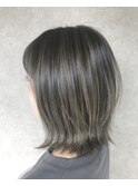 ナチュラルハイライトボブ