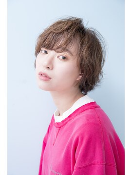 ノアエクレ 銀座(noah ecle) 【Noah銀座】大人可愛いゆるくしゃスウィングショート