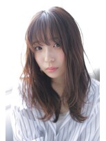 ヘアーメイクジェンテ(hair make gente)&nbsp;ふんわりバングのナチュラルローレイヤー