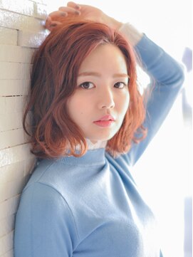 ウィズ 八街店(Wiz) オレンジ×かきあげ×ウェーブ