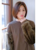 ショート+イルミナカラー×髪質改善×北浦和×白髪染めでも◎