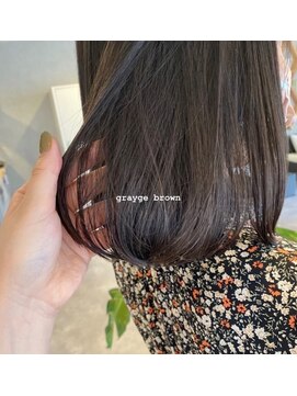 エルサリー(ELLE&SALLY) ボブ×グレージュブラウン