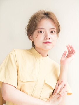 ジュール 大分(Joule) セクションカラー/ペールベージュ/透明感ボブ[大分駅]