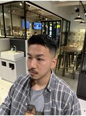メンズフェザーアップバングF