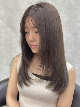 シティ(CITY) ザクザクレイヤーカット×シアーベージュカラー　【CHICA】