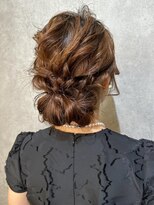 ウィスプ 赤羽店(wisp) お呼ばれシニヨン♪*。