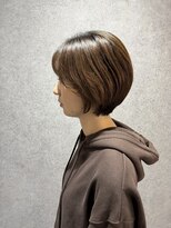 シャインヘア モカ 新宿(Shine hair mocha) ナチュラルショートボブ