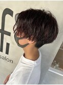 ☆お客様Style☆ツイストスパイラル×チェリーレッドカラー