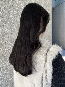 ローネス(LONESS) 地毛風艶カラーのブルーブラック【表参道/青山】