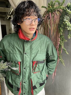 キュエ(qiie) ハイライト/波巻き/マッシュパーマ/ウルフ/インナーグレージュ