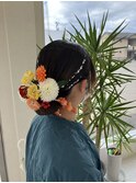 ヘアアレンジ　ミディアム