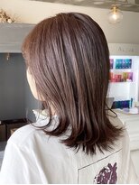 クレールサリュ 初生(Clair,e salut) 外ハネ×ラベンダーベージュ