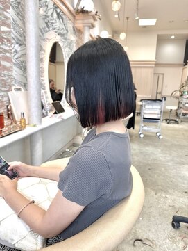 エル バイ ロンド 関(elle by Lond) [elle by lond]栗原　瑠世　外ハネ/切りっぱなし/ボブ