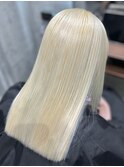 徹底ダメージレスブリーチカラー■ホワイトブロンド
