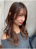 20代30代大人かわいいセミロングヘア★ブランジュ