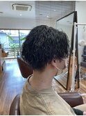 スパイラルパーマ