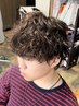 カット＋(スパイラルパーマor波巻きパーマ)