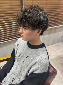 メンズ リコ(MEN'S RICO) プードルパーマスパイラルハードスパイラルパーマ【大和】