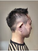 40代50代60代×ソフトモヒカン×イノアカラー