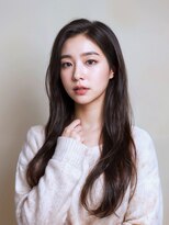 ジップ 稲毛店(ZIP) 暗髪透明感ヘアグレージュブルージュストレート