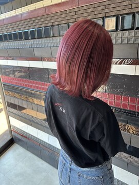 デザインサロンリア(design salon Lia) 前髪/アンブレラカラー/こなれミディ/イメチェン/ウェーブパーマ