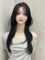 ジーナ 福岡天神(Zina)&nbsp;ワンホンヘア/韓国ヘア/ワンホンカット/Zina福岡天神