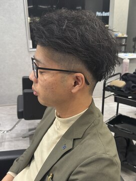 リオールバイニアウ(RE:ALL by Niau) メンズかきあげショートパーマツイストパーマスパイラルパーマ