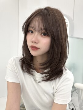 コア 表参道(COA) ボブ／レイヤーカット／グレージュカラー／表参道