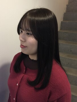 リタ(LITA) 【LITA】顔周りカット オリーブブラウン 〇原田